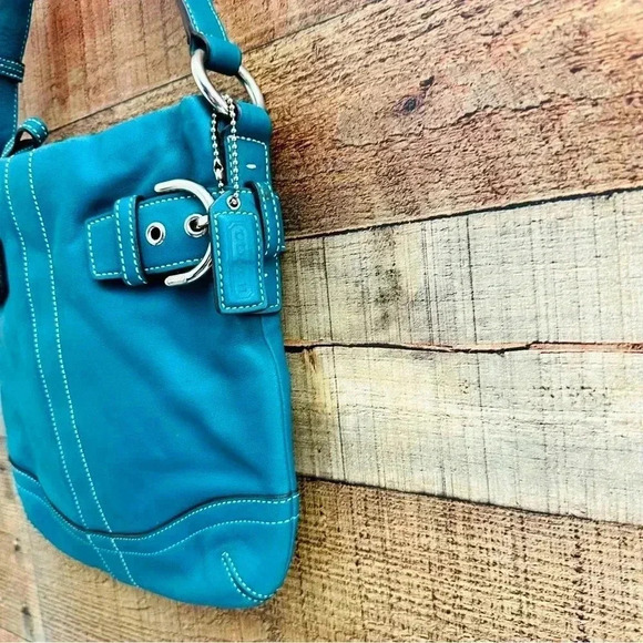 Coach Vintage Soho Slim Buckle Small Hobo Leather Bag - Picture 4 of 12